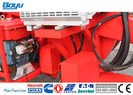Stringing Power Line 5 Groove Hydraulic Wire Tensioner Hydraulic Pump Tianjin Parker