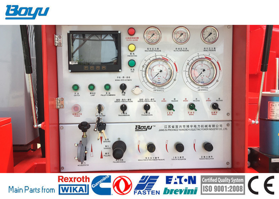 Tension Stringing Equipment Power Line Hydraulic Tensioner Engine Nominal Power 77KW